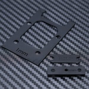 MYB0007 Juego de separador delantero de caja de cambios de plástico de 1 mm para Mayako MX8 (-22-25)