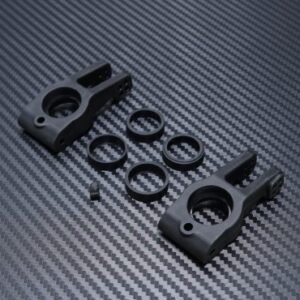 MYB0050  Bujes traseros izquierdo y derecho de plástico para Mayako MX8 (-22-25)