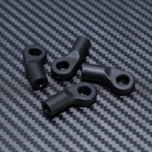 MYB0065 extremo dirección plástico curvado 4 piezas para Mayako MX8 (-22-25)