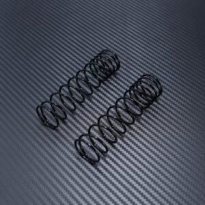 MYB0146-704 Espiral progresivo delantero Gris muelle 70mm 4+7.0, 2 piezas para Mayako MX8